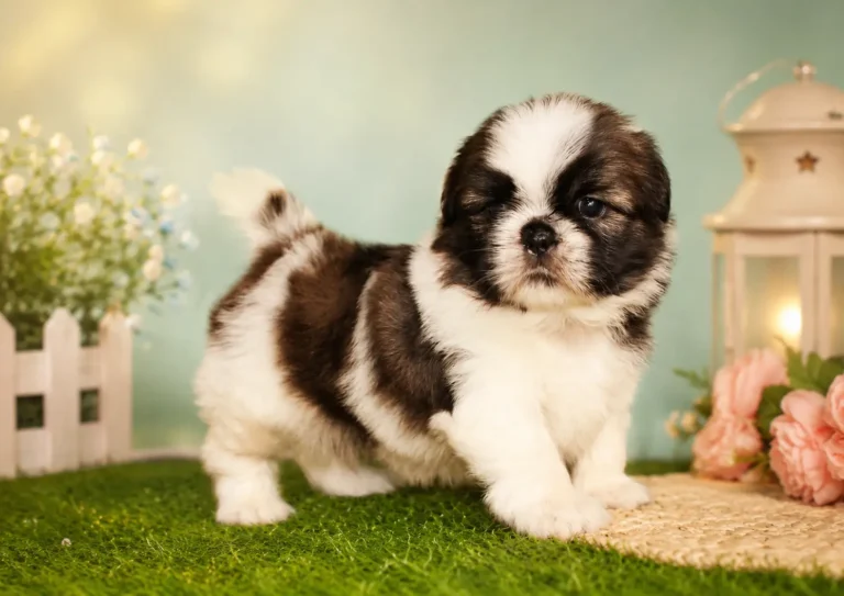 Aubree puppy photograph